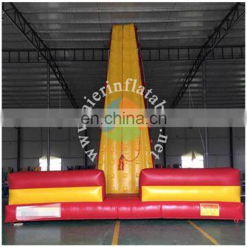 2016 popular inflatable climbing tower sport games for adults