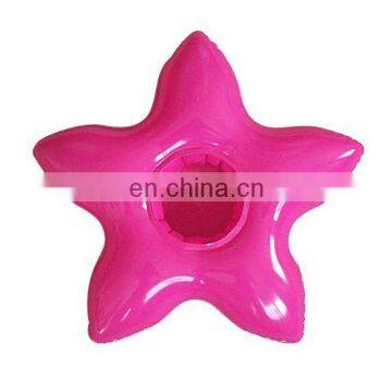 inflatable star cup holder/can holder