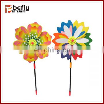 Colorful plastic windmill toys