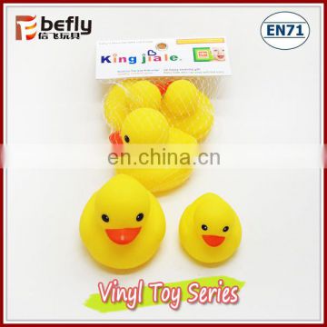 3 pcs in 1 eco vinyl duck baby toy