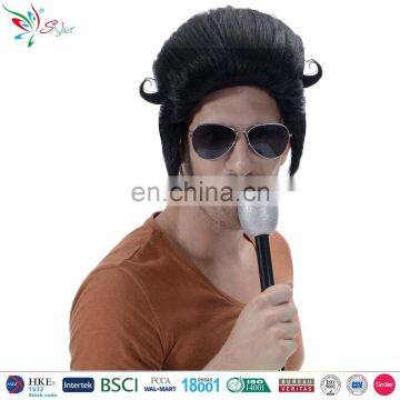 Styler Brand most popular singer elvis presley short hair wig men