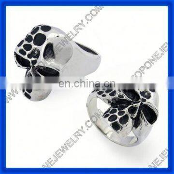 2014 China Cheap Piercing silver skull beads