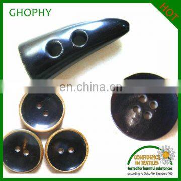 Natural Butterfly Pattern Gold Sewing Buttons for Coat photo-6