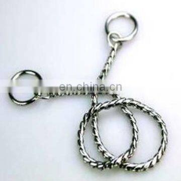 choke chain (cuprum chrome plating )/dog leash