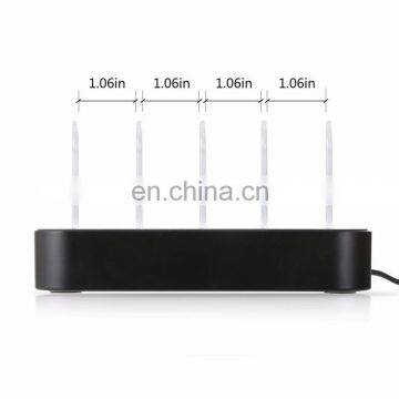 Amazon 2018 4 Port Usb Charger Multi Port Fast Charging for Mobile Phone Charging Stand photo-4