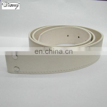 Wholesale white leather western buckle belt for men