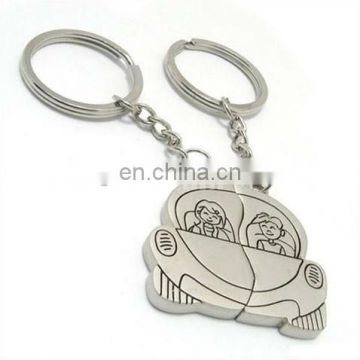 2013 hot! custom unique design 3d couple keychain