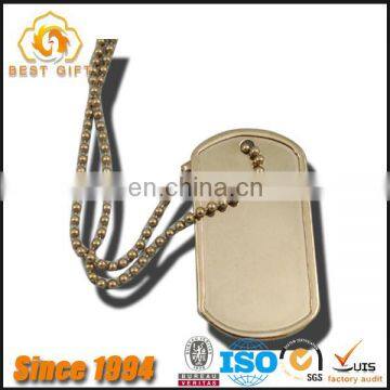 Custom High Quality Blank Zinc Alloy Dog Tags