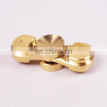 Distinctive Kids Toys Gold Hand Fidget Spinner Mini Brass Spinner