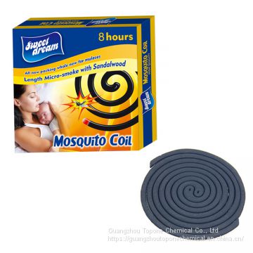 China Cheap Chemical Formula 125MM Black Mosquito Coil