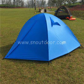 tents outdoor camping 2 man aluminium double layer tent