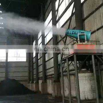 High pressure water mist sprayer for dedusting