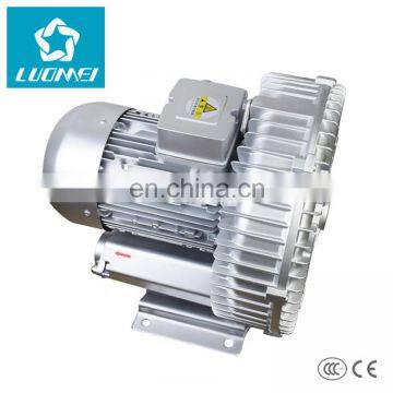 Factory wholesale 2.2kw 3HP 50/60Hz single stage side channel air blower regenerative air blower