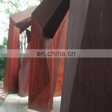 Corten Steel texture Outdoor Corten Steel Sculpture