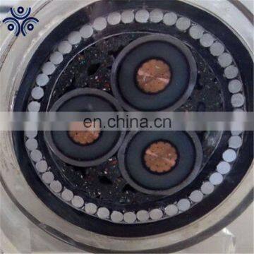 IEC Standard Steel Wire Armoured Copper Conductor Underground 11kv Power Cable photo-3