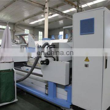 Heavy Duty 230mm Width CNC Type Aluminum Profile Any Angle Double Head Cutting Saw