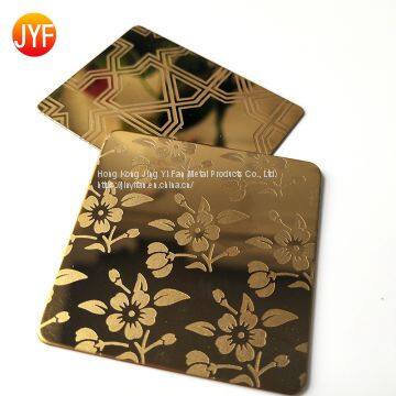 Building Material custom Stainless Steel Etched Decorative Engineering Plate photo-4