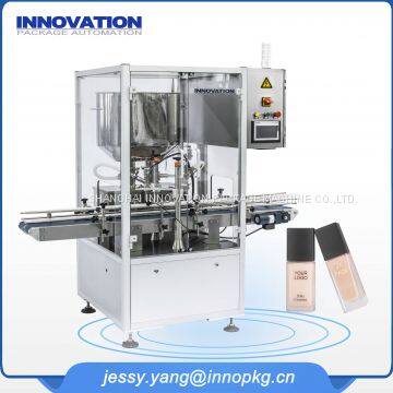 Atlas210 Liquid foundation filling machine with PLC control system