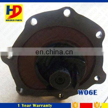 Diesel Engine W06E Water Pump For Hino Engine With Iron
