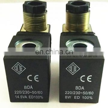 ODE solenoid valve coil BDA 220v/230v 14.5VA/8W SA4251 one year warranty