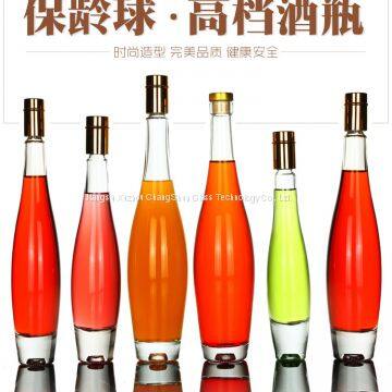 Manufacturers of customized glass wine bottles for export