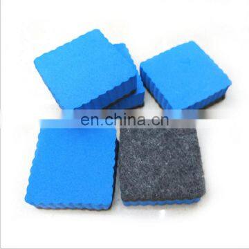 Smile Round EVA Felt Magnetic Mini Whiteboard Eraser photo-6