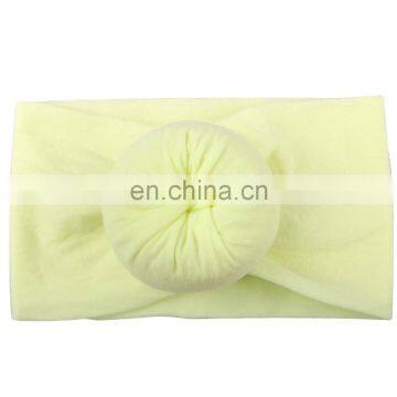 Newest Style Wholesale Pure Loop Hairband Soft Poucy Lovely Kid Head Band for Newborn Girl Casual Wear photo-6