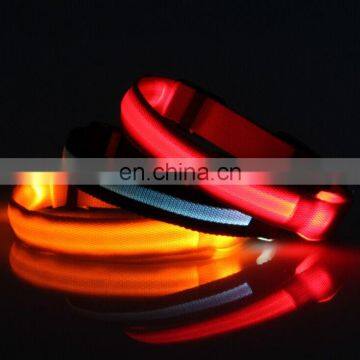 Hot Selling LED Dog Collars Flashing Light Pet Collar Adjustable USB Rechargeable Dog Collar Pet Supplies photo-3