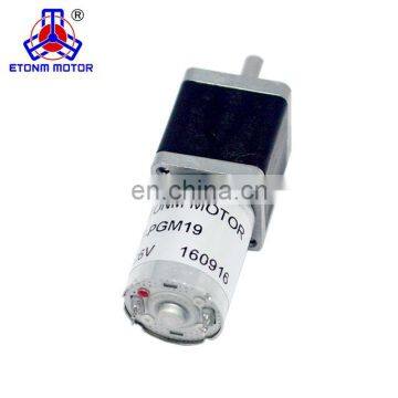 ETONM Hot Sale 6V 12V DC Gear Motor With Planetary Gearbox