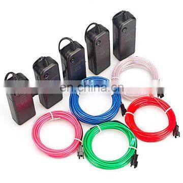 Waterproof Color Changing EL Wire Light for Car Decoration Dancing Ball