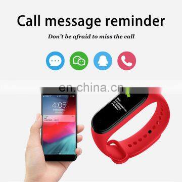 2020 Popular Overseas For I Watch Bluetooth M3 M4 M5 Smart Bracelet Manufacturer Waterproof Sport Plastic Vibrating Wristband