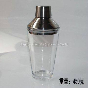 Wholesale Classic Barware Modern Glass Recipe Cocktail Boston Shaker Wine Stainless Steel Bartender photo-5