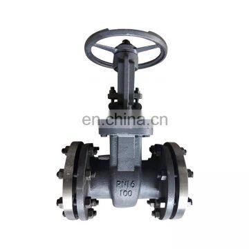 russia standard cast iron thread copper flange type water seal gate valve