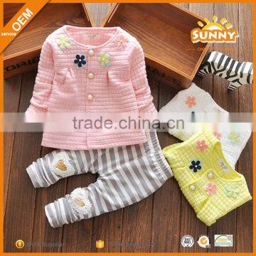 Save 20% Outdoor Girl Boutique Clothing China 2016 Beautiful Baby Girl Clothing Set