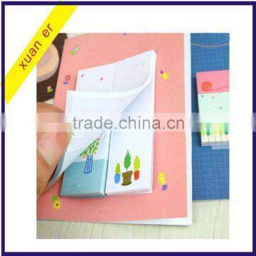 China school stationery custom shaped funny sticky note