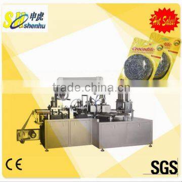 Stainless Steel Scourer Blister Card Packing Machine