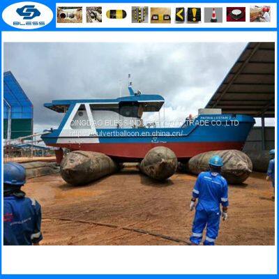 Inflatable Floating Rubber Lifting Pneumatic Marine Airbag For Ship Launching and Lifting