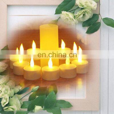 Wedding Events Party Restaurant Decorative Battery Operated 12 Packs Rechargeable Flicker Warm White Led Candle White photo-5