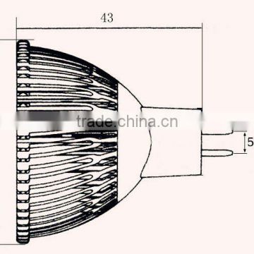 LED 3W MR16