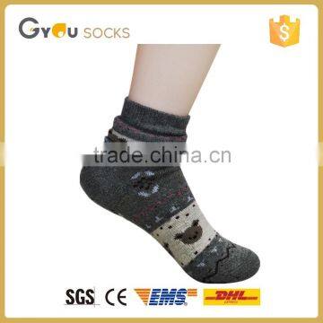 Women Warm Cashmere Hair Socks in Winter Thickened Wool Sock