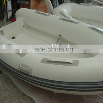 Customized inflatable boat for fishing