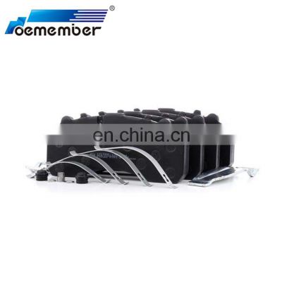 OE Member 1439324 1617343 1878030 Semi-metal Brake Pad Set for Man Heavy Duty Truck Brake Parts