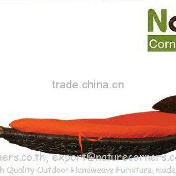 High Quality Aluminum Frame Outdoor Rattan Hammock