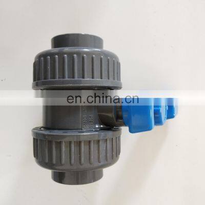 Factory Price Plastic True Union Ball Control Water Flow Socket Valve photo-4