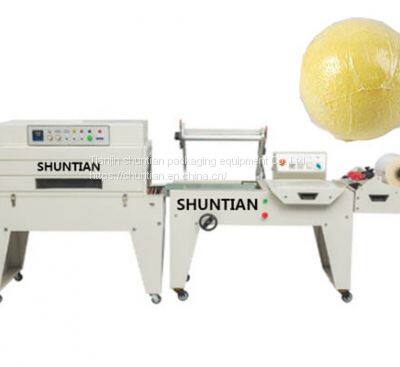 China bath bomb shrink packing wrapping machine