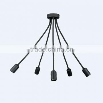 modern five base ceiling lamp