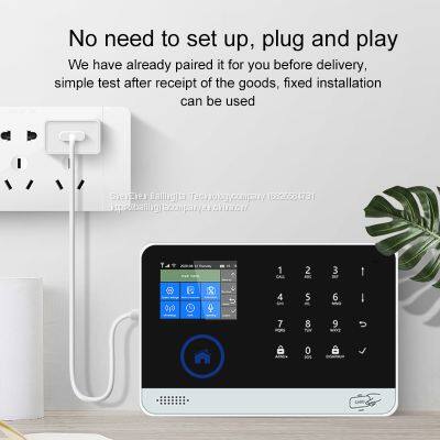 Supplier Bailing WIFI GSM Wireless House Burglar Alarm Home Security Alarm System for Home