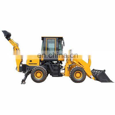 Mini Skid Steer Loader Tractor Loader Backhoe Wheel Loader for Sale photo-4