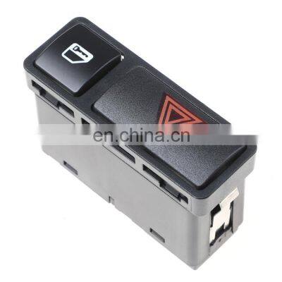 100002739 ZHIPEI Hazard Warning Door Central Lock Locking Switch Black 6131-8368-920 For BMW 3 Series E46 2000-2006 61318368920 photo-4