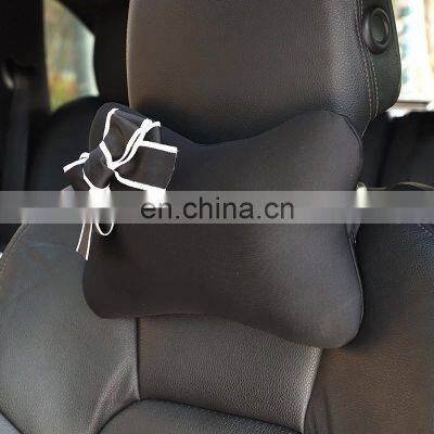 Car Neck Pillow Head Pillow Bow Ice Silk Summer Hot Selling Car Neck Adjustable photo-5